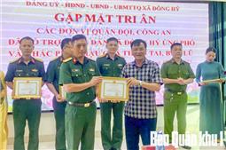 Lữ đoàn Thông tin 601 tích cực hỗ trợ nhân dân trong công tác ứng phó, khắc phục hậu quả thiên tai